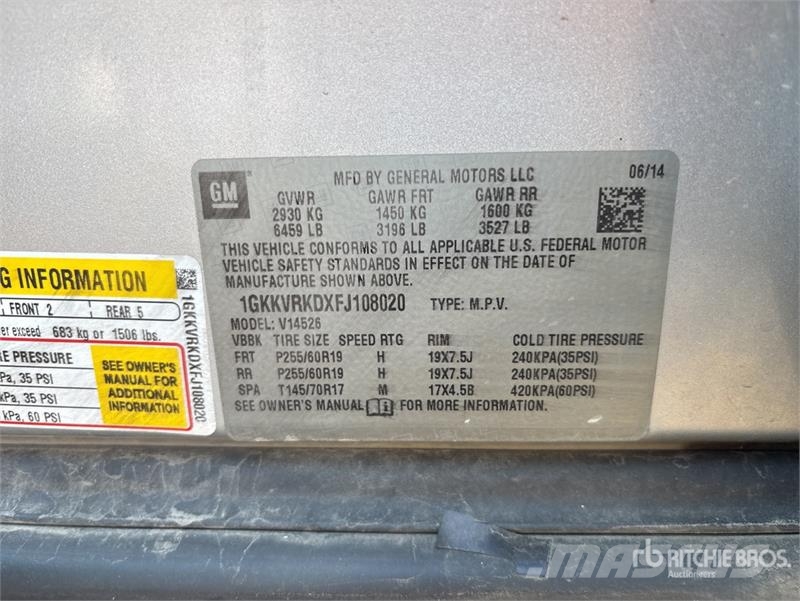 GMC Acadia AWD SUV 汽车