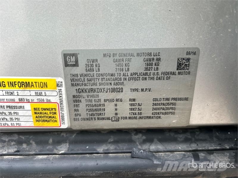 GMC Acadia SLT AWD SUV 자동차