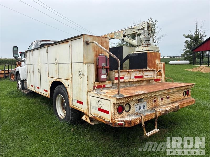 GMC C7500 4x2 Service Truck Pilsētas atkritumvedēji