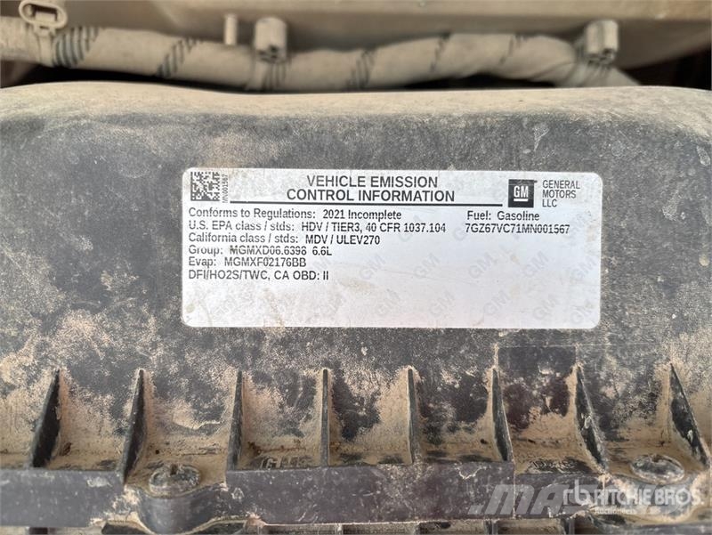 GMC Savana 4500 4x2 Van Truck (Inoperable) Sanduk kamioni