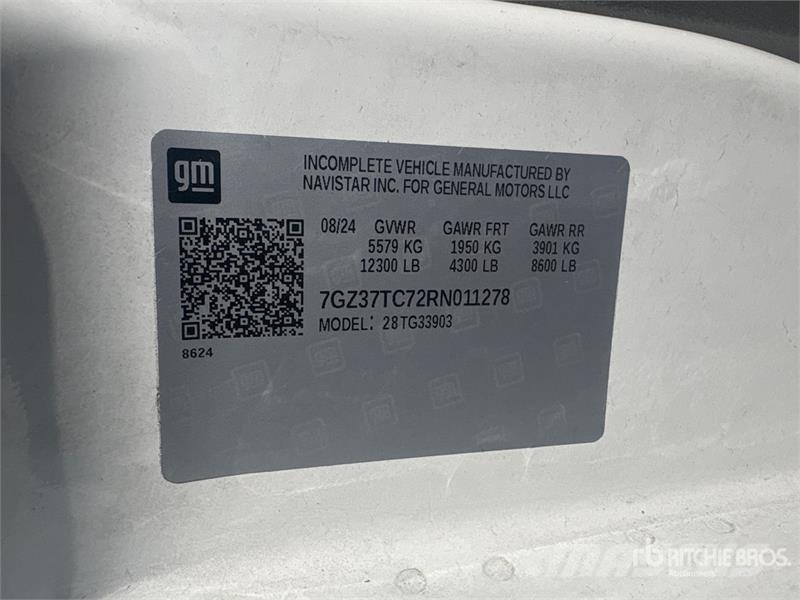 GMC Savana G3500 4x2 Refrigerated Truck Kravas automašīnas - refrižeratori