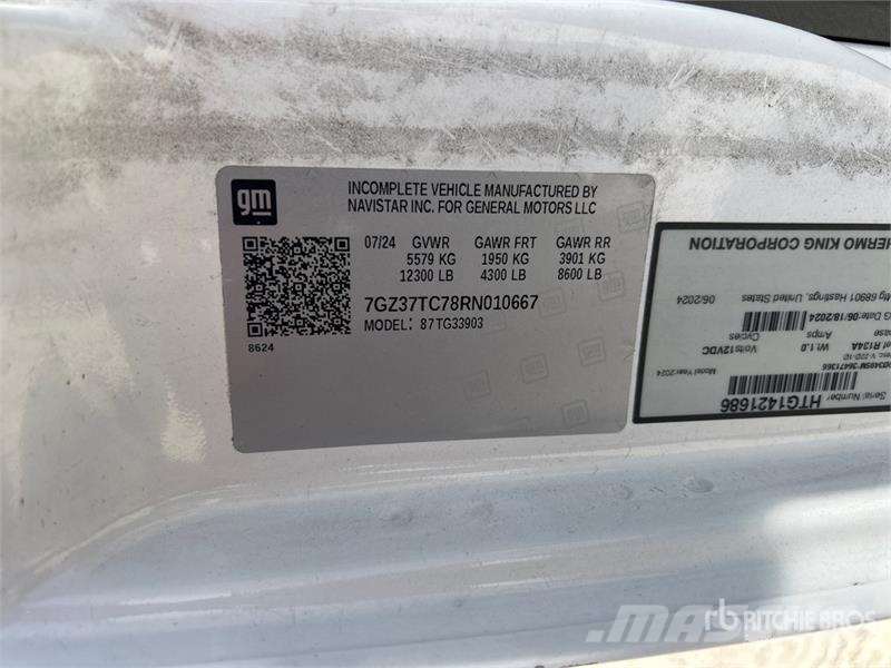 GMC Savana G3500 4x2 Refrigerated Truck Isotermos y frigoríficos