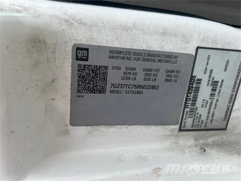 GMC Savana G3500 4x2 Refrigerated Truck Isotermos y frigoríficos