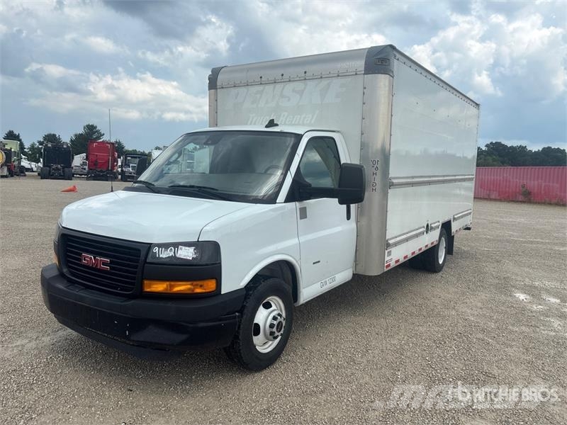 GMC Savana G3500 4x2 Van Truck Skriňová nadstavba