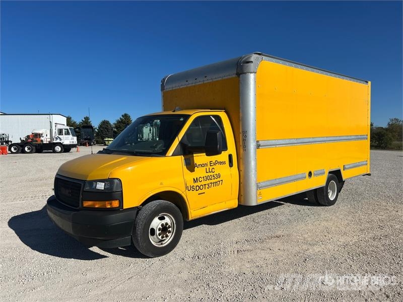 GMC Savana G3500 4x2 Van Truck Sanduk kamioni