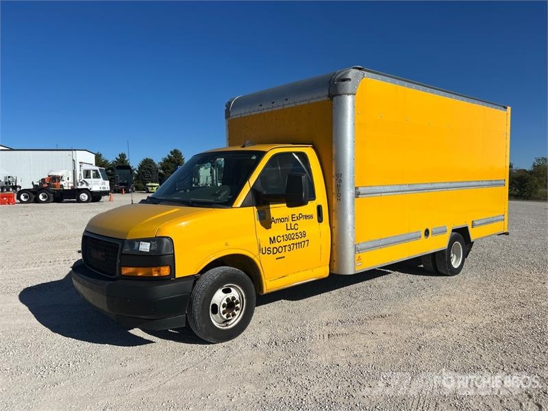 GMC Savana G3500 4x2 Van Truck Sanduk kamioni
