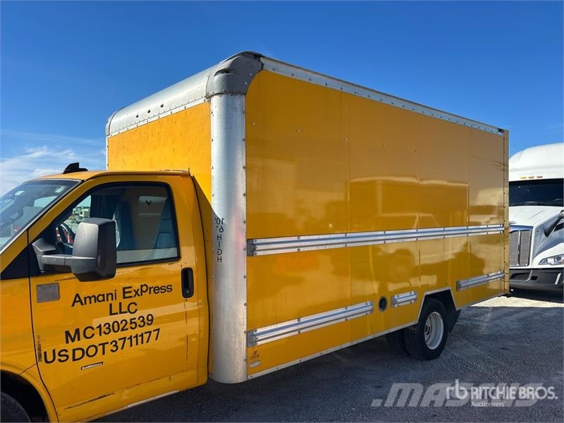 GMC Savana G3500 4x2 Van Truck Sanduk kamioni