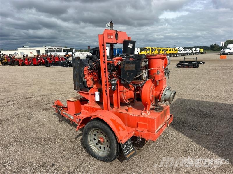 Godwin Pumps Trailer-Mounted Water Pump Wasserpumpen