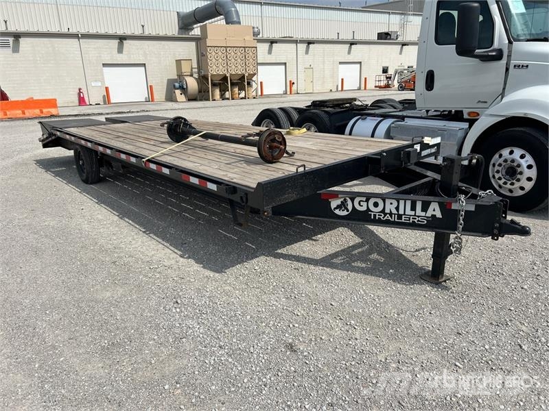  Gorilla 25DO7K 25 ft T/A Equipment Trailer (Inoper مقطورات مركبات نقل