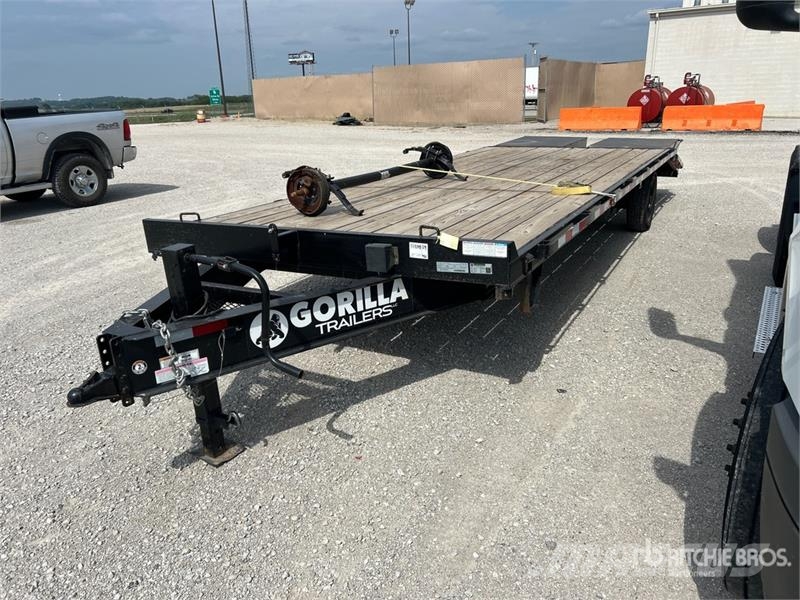  Gorilla 25DO7K 25 ft T/A Equipment Trailer (Inoper مقطورات مركبات نقل
