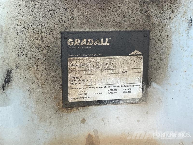 Gradall XL4100 Εκσκαφείς με τροχούς - λάστιχα