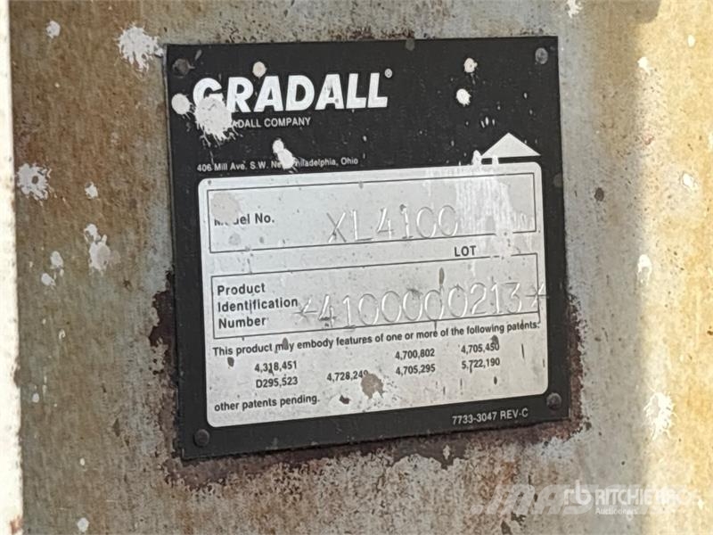 Gradall XL4100 Series II Hjulgravere