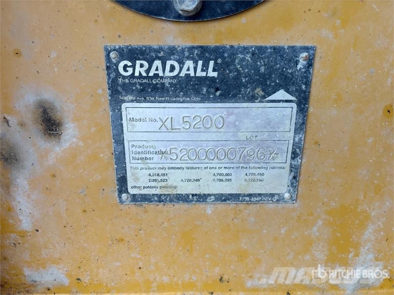 Gradall XL5200SV Tracked Excavator Kāpurķēžu ekskavatori