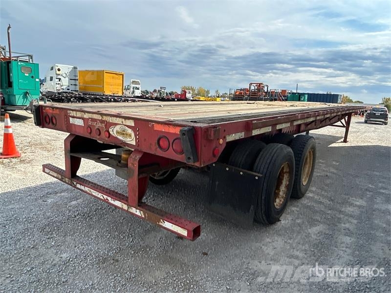 Great Dane 48 ft T/A Flatbed Trailer Remolques de cama baja