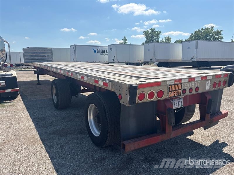Great Dane 48 ft T/A Spread Axle Flatbed Trailer مقطوروات مسطحة/مفصلية الجوانب
