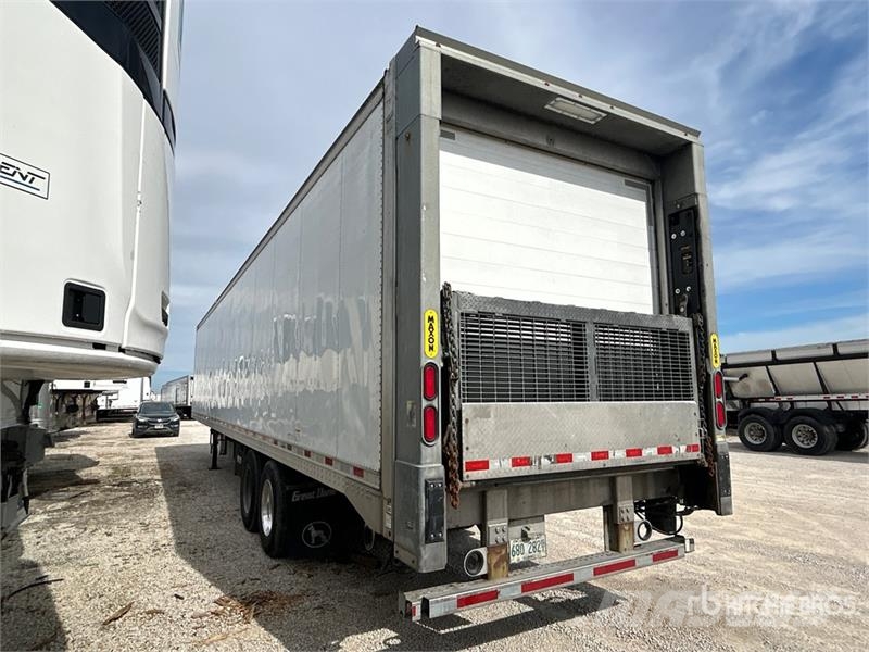Great Dane 48 ft x 102 in T/A Multi -Temp Refrigerated Traile Frysetrailer Semi