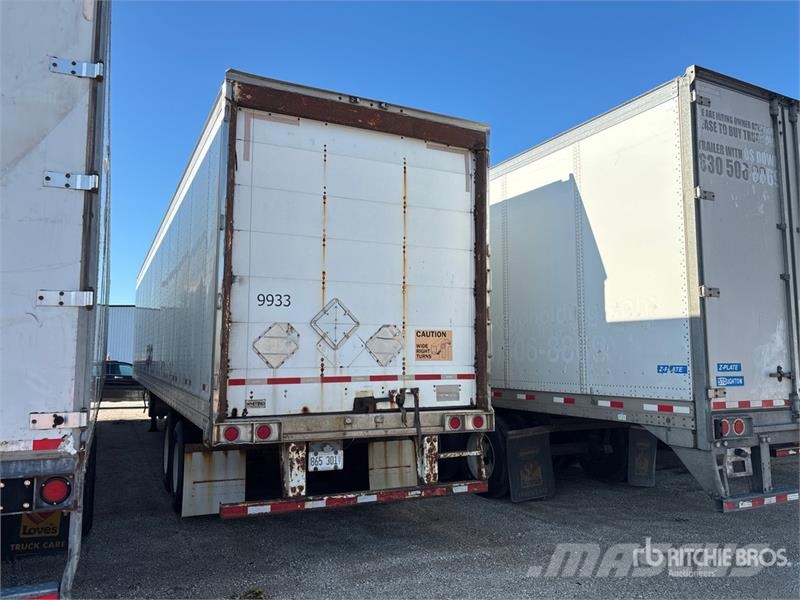 Great Dane 48 ft x 102 in T/A Heated Van Trailer ボックスボディートレーラー