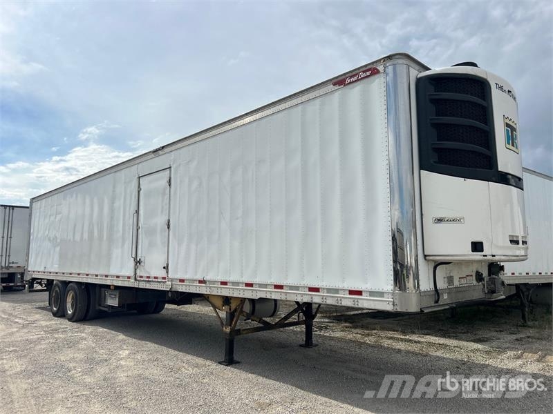 Great Dane 48 ft x 102 in T/A Multi -Temp Refrigerated Traile Frysetrailer Semi