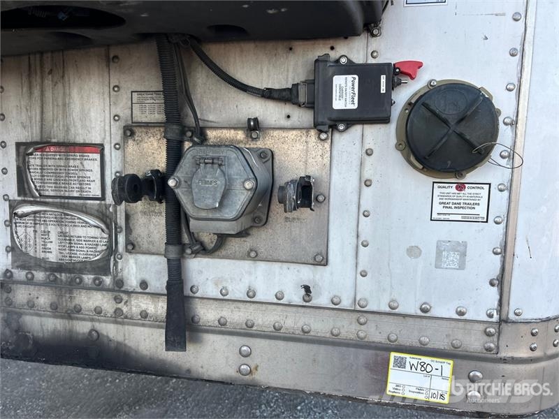 Great Dane 53 ft T/A Multi -Temp Refrigerated Trailer Semirremolques isotermos/frigoríficos