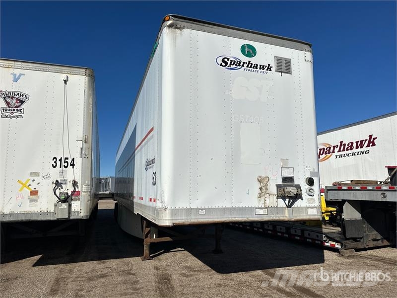 Great Dane 53 ft x 102 in T/A Van Trailer Box body trailers