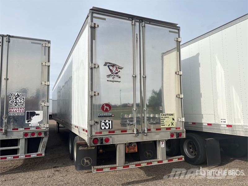 Great Dane 53 ft x 102 in T/A Van Trailer Fast kasse
