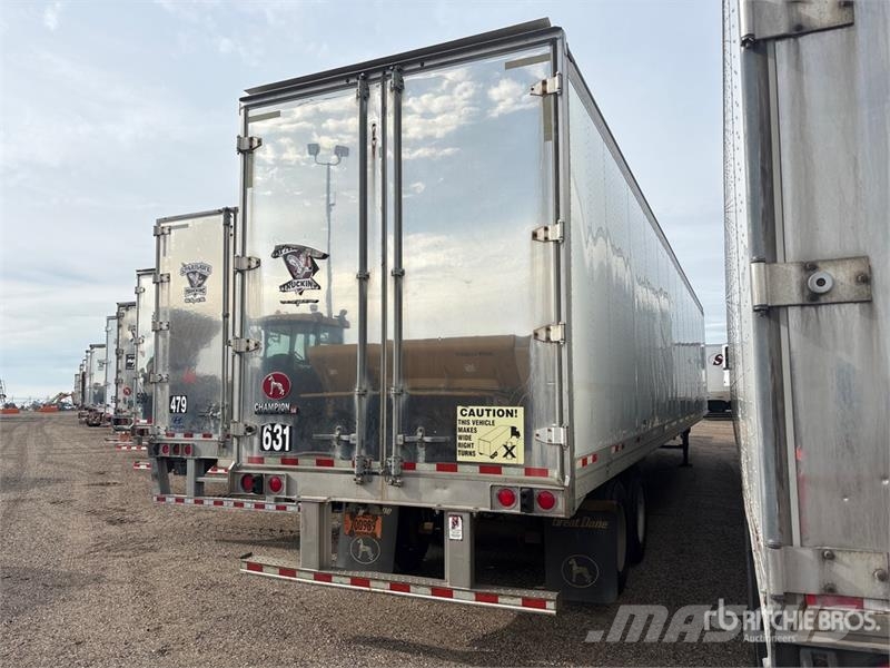 Great Dane 53 ft x 102 in T/A Van Trailer Fast kasse