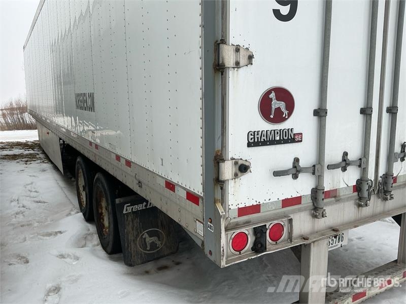 Great Dane 53 ft x 102 in T/A Van Trailer Ремаркета фургони