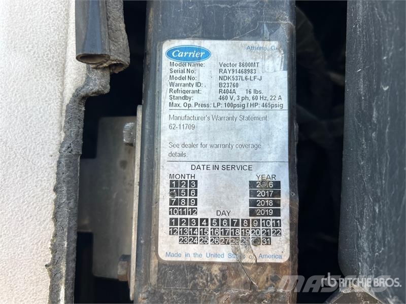 Great Dane 53 ft x 102 in T/A Multi -Temp Refrigerated Traile Poluprikolice hladnjače