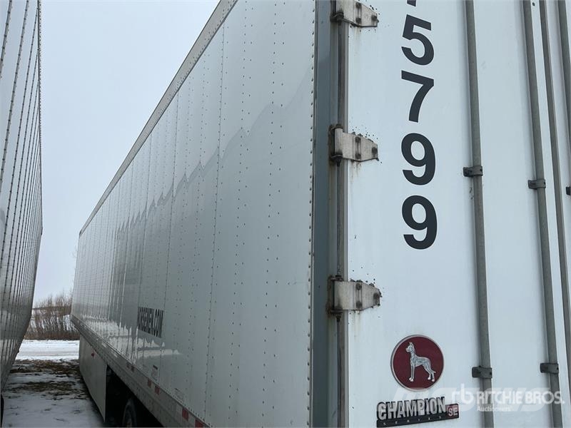 Great Dane 53 ft x 102 in T/A Van Trailer Ремаркета фургони