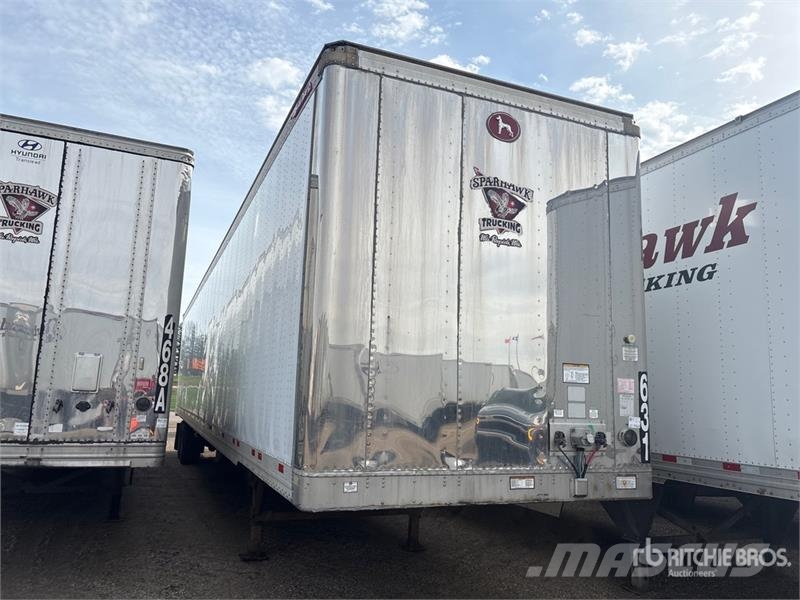 Great Dane 53 ft x 102 in T/A Van Trailer Fast kasse