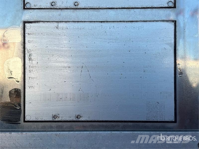 Great Dane 53 ft x 102 in T/A Van Trailer Furgons