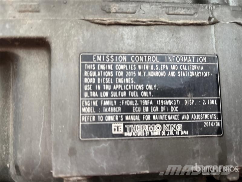 Great Dane 53 ft x 102 in T/A Refrigerated Trailer Temperature controlled semi-trailers