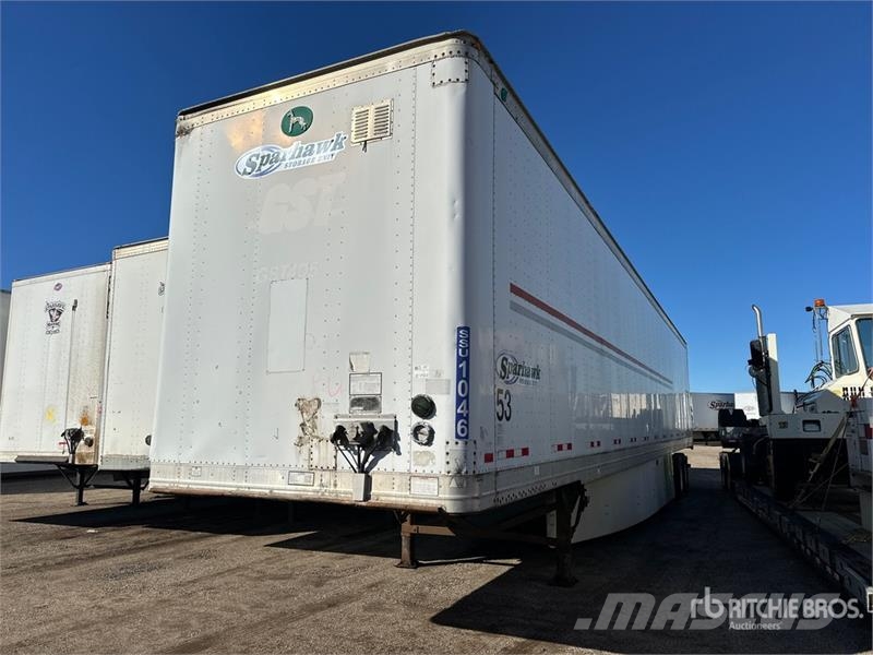 Great Dane 53 ft x 102 in T/A Van Trailer Box body trailers