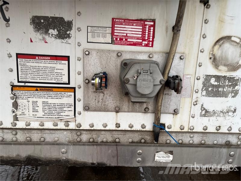 Great Dane 53 ft x 102 in T/A Refrigerated Trailer Temperature controlled semi-trailers