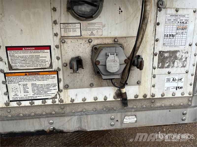 Great Dane 53 ft x 102 in T/A Refrigerated Trailer Temperature controlled semi-trailers
