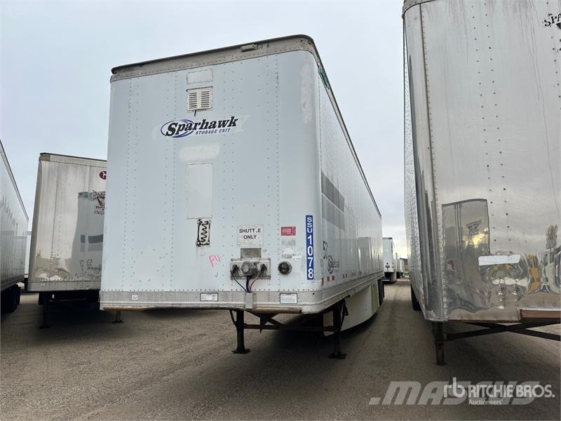 Great Dane 7411 TP-SA 53 ft x 102 in T/A Van Trailer Fast kasse