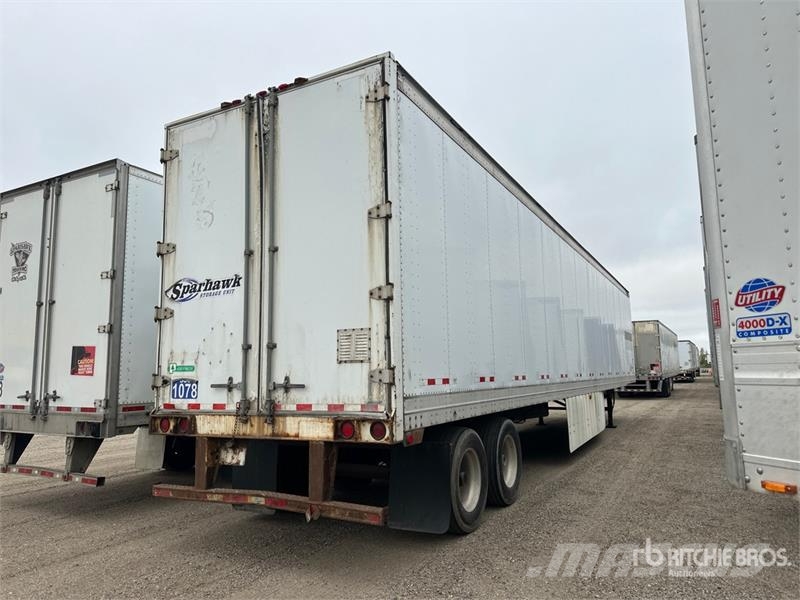 Great Dane 7411 TP-SA 53 ft x 102 in T/A Van Trailer Fast kasse
