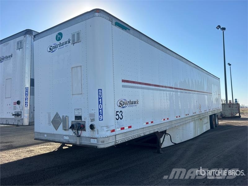 Great Dane 7411TP-SA 53 ft x 102 in T/A Van Trailer Furgons