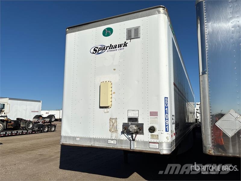 Great Dane 7411TP-SA 53 ft x 102 in T/A Van Trailer Furgons