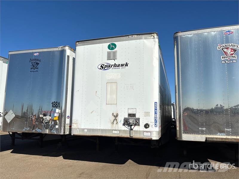 Great Dane 7411TP-SA 53 ft x 102 in T/A Van Trailer Furgons
