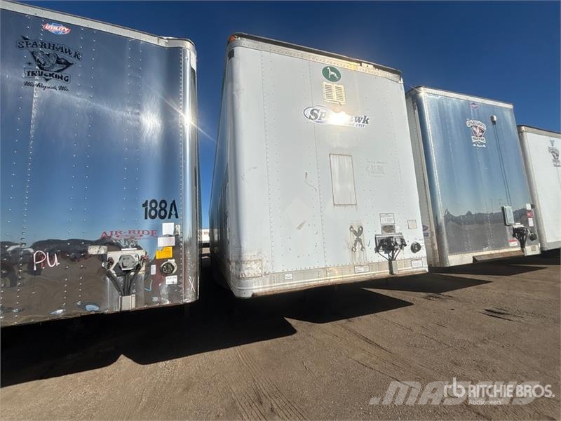 Great Dane 7411TP-SA 53 ft x 102 in T/A Van Trailer Furgons