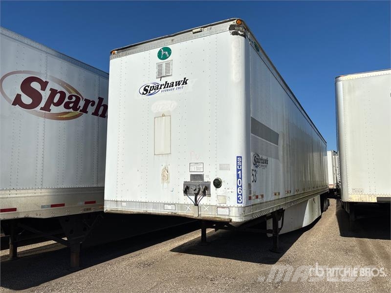 Great Dane 7411TP-SA 53 ft x 102 in T/A Van Trailer Furgons