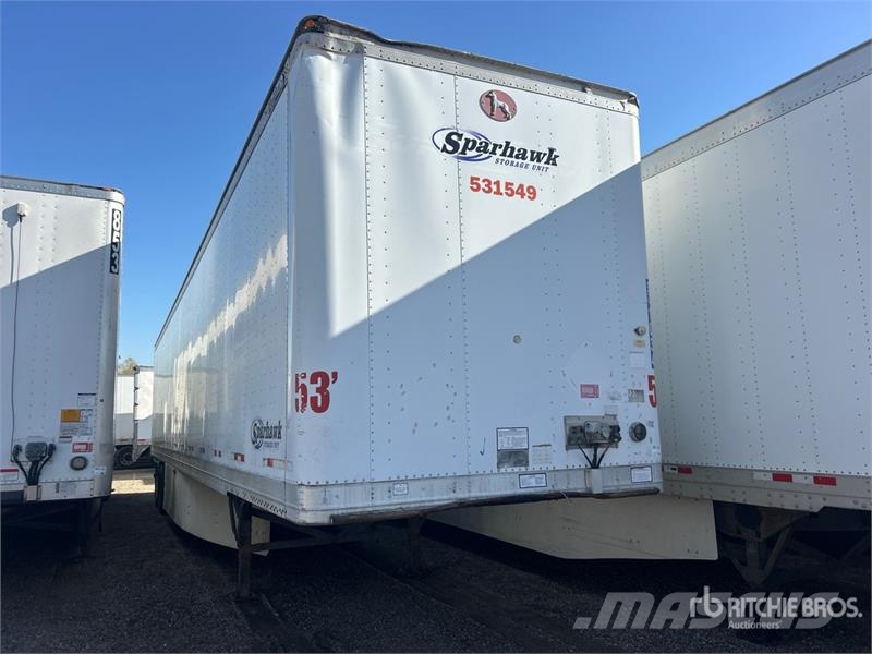Great Dane 7411TP-SAL 53 ft x 102 in T/A Van Trailer 박스 바디 트레일러