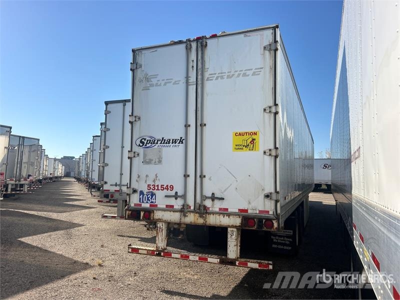 Great Dane 7411TP-SAL 53 ft x 102 in T/A Van Trailer 박스 바디 트레일러