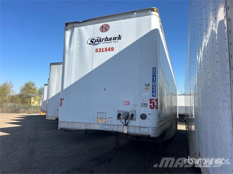 Great Dane 7411TP-SAL 53 ft x 102 in T/A Van Trailer 박스 바디 트레일러