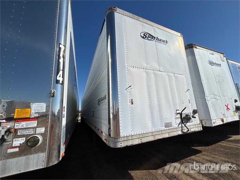 Great Dane 7811T7-1A 53 ft x 102 in T/A Van Trailer Furgons