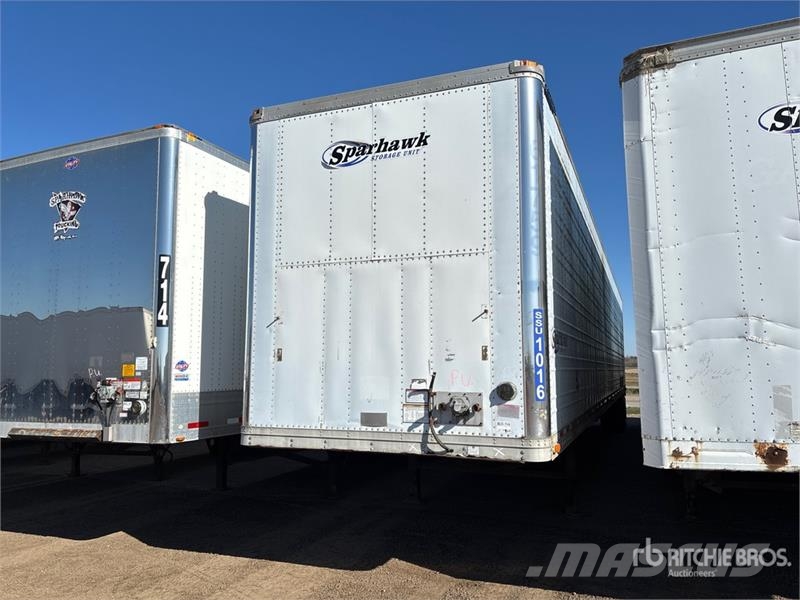 Great Dane 7811T7-1A 53 ft x 102 in T/A Van Trailer Furgons
