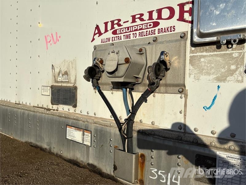 Great Dane CCC-3314-01053 53 ft x 102 in T/A Van Trailer Fast kasse