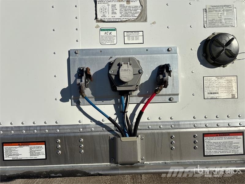 Great Dane CCC-3314-01053 53 ft x 102 in T/A Van Trailer مقطورات ذات هيكل صندوقي
