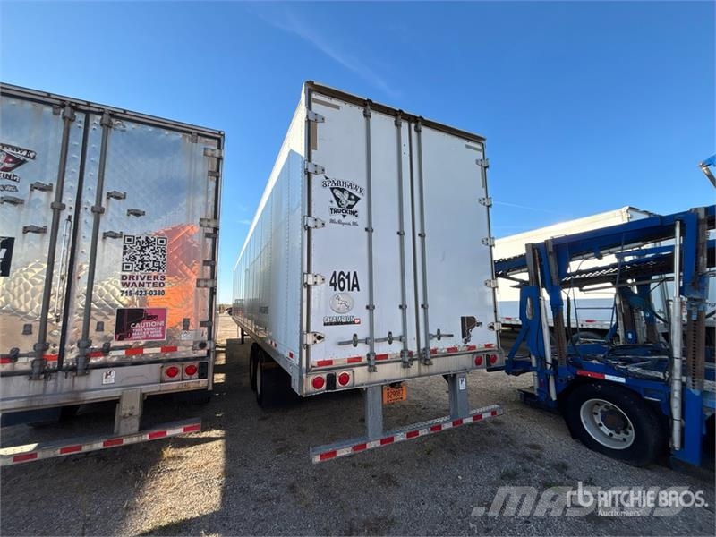 Great Dane CCC-3314-01053 53 ft x 102 in T/A Van Trailer مقطورات ذات هيكل صندوقي